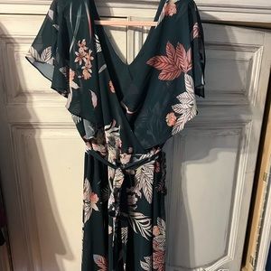 City Chic, plus size, floral maxi